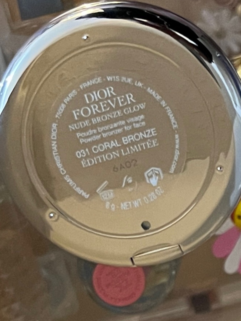 Dior Forever Nude Bronze Glow Limited Edition Coral Bronze - Picture 3 of 6